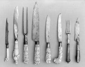 historia da gastronomia - talheres